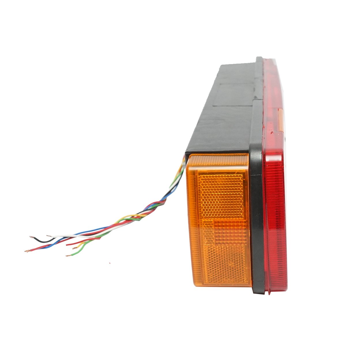 Lampa stop spate stanga Scania seria 4, Volvo FH, FL, FM cu 7 functii 500x130x80mm cod OEM 1387877